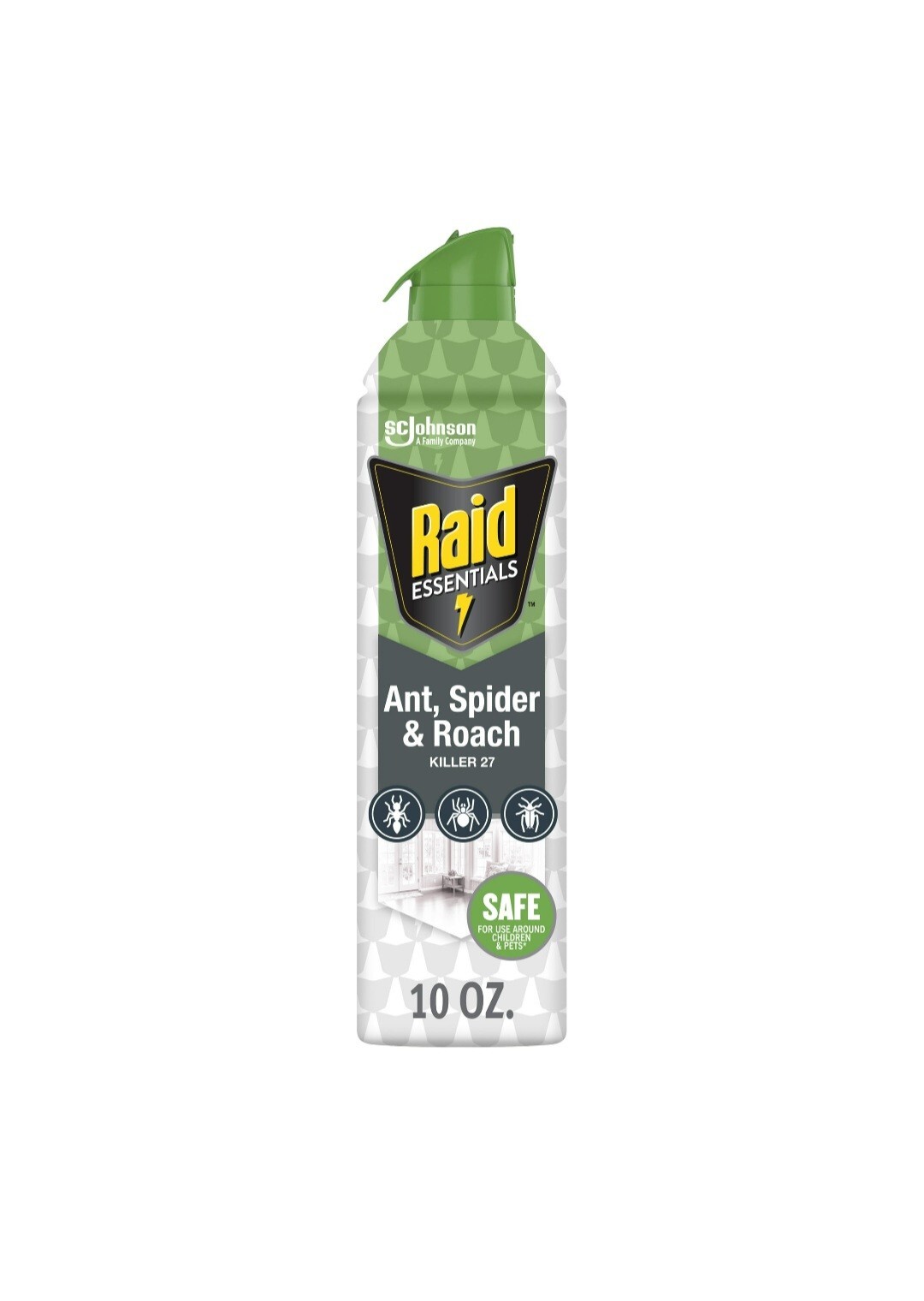 Raid Essentials Ant, Spider & Roach Killer 10 oz.
