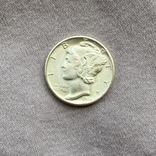 1944-S Mercury Dime BU- 90% Silver