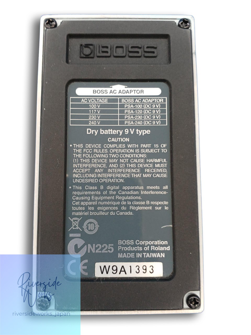 BOSS CE-5 Chorus Ensemble Guitar Effects Pedal Used