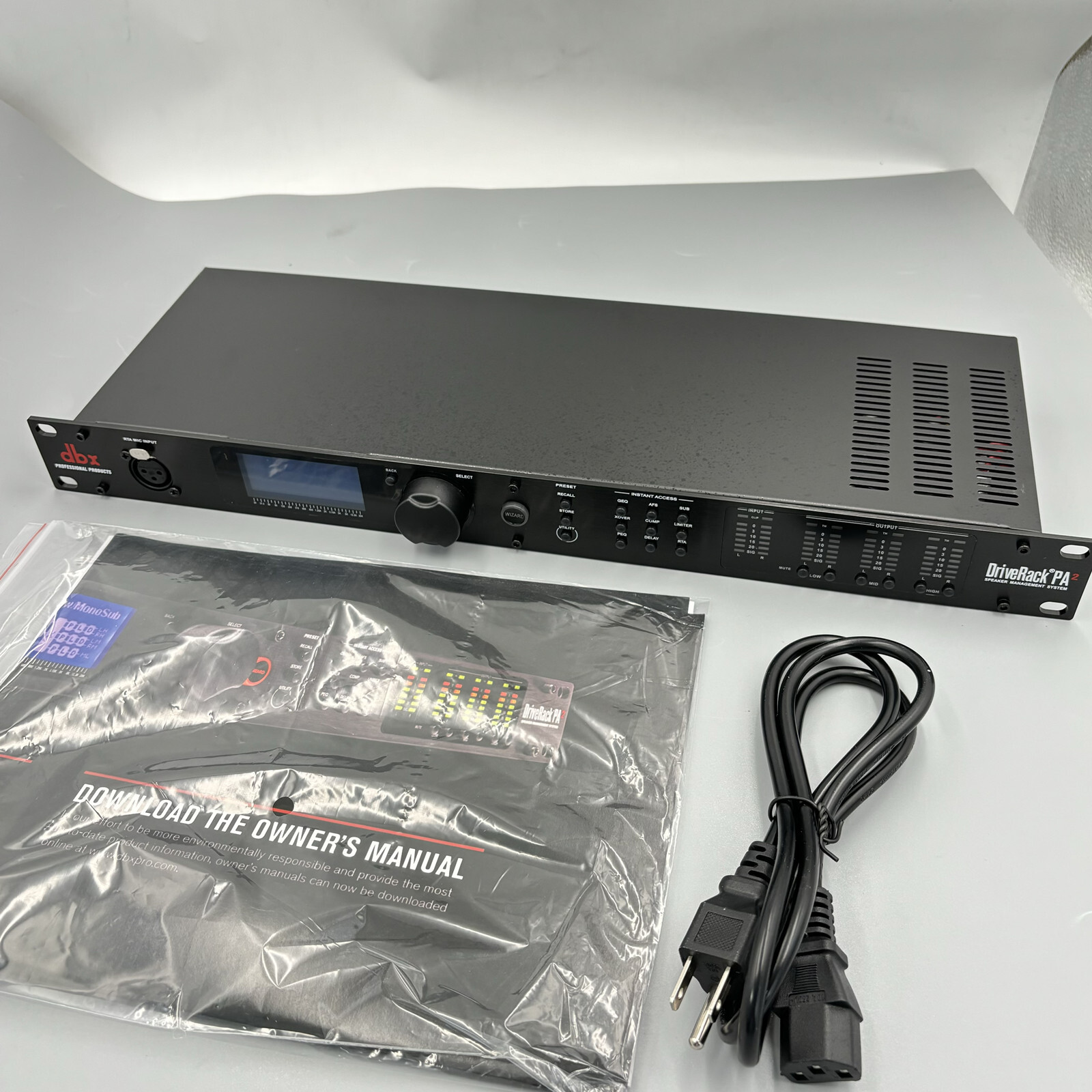 New DriveRack PA2 Complete Loudspeaker Management System PA 2 US Stock