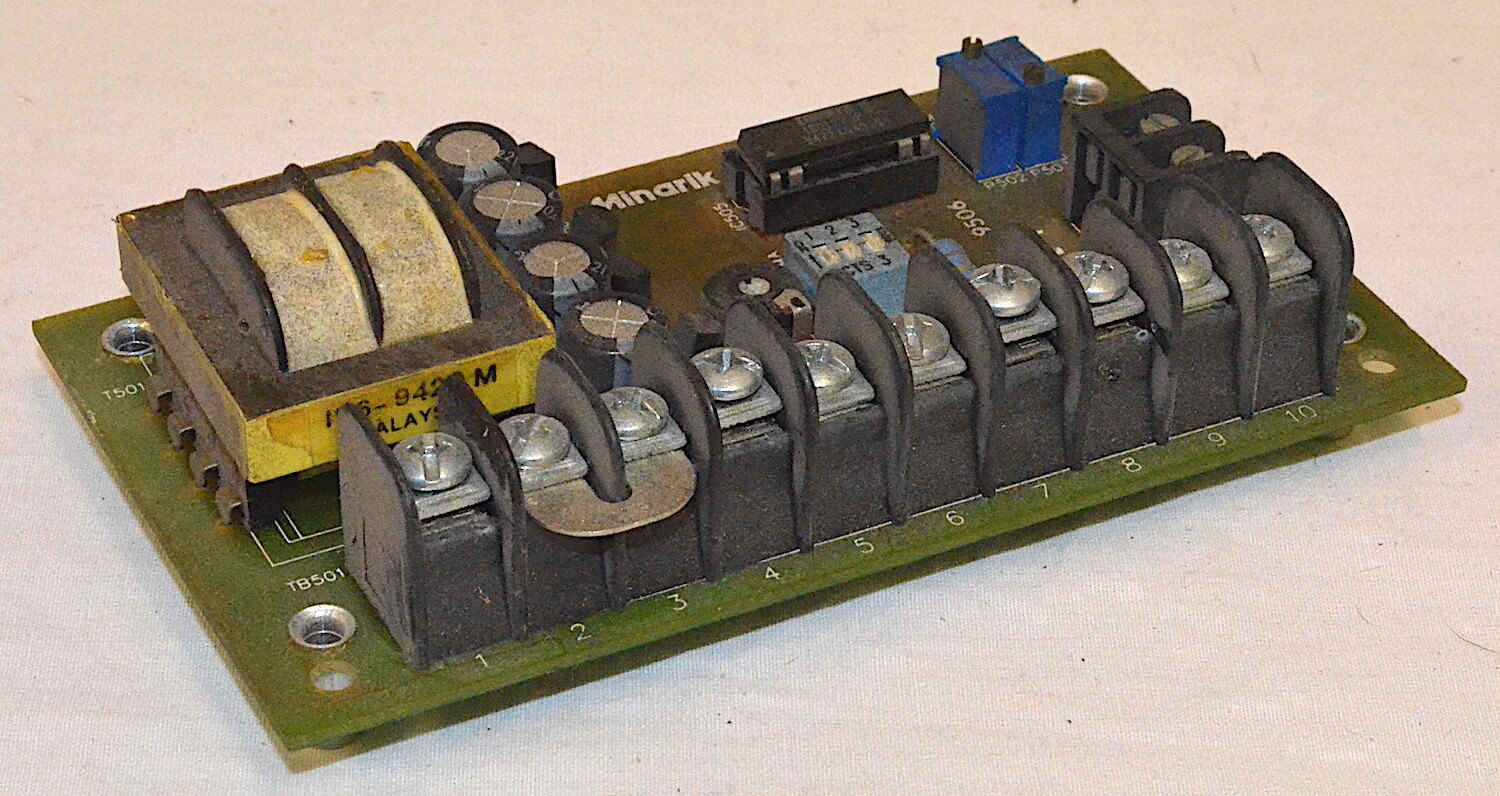 Minarik Electric Co. PCM4 Process Control Module *Used*