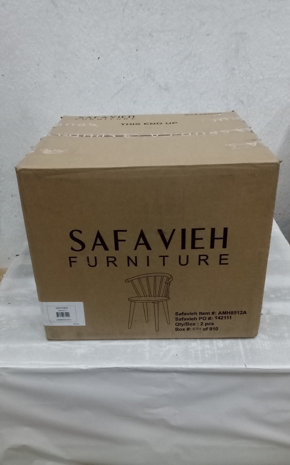 Safavieh Curved Spindle Side Chair, Reduced Price 2172726927 AMH8512A