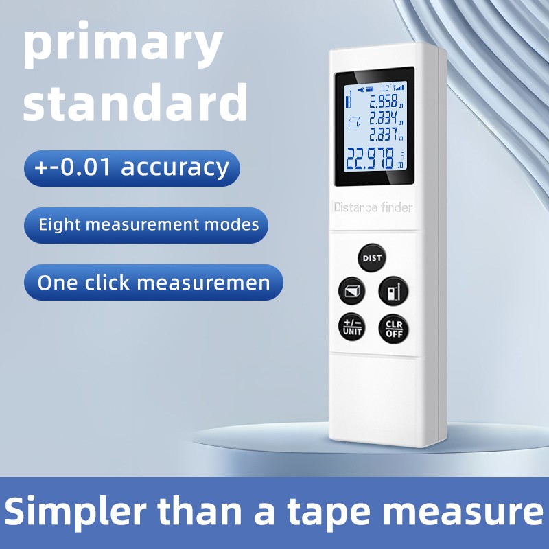 Laser Distance Meter 40m Outdoor Road Parkway Paving Distance Meter High Quality