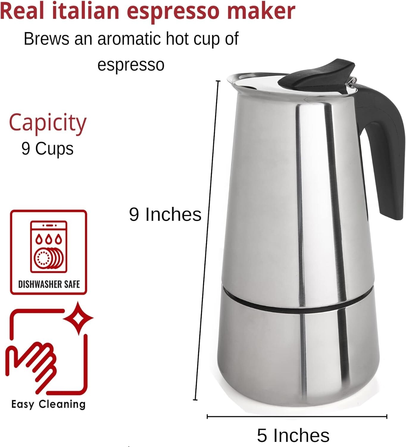 Stovetop-Percolator Yosemite Coffee 9 Cup Perculator