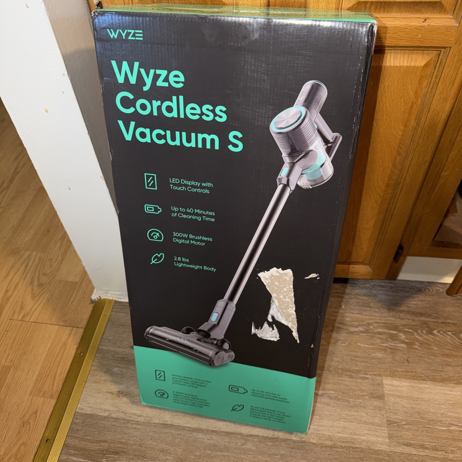 Wyze Wireless Cordless Stick Vacuum With 24Kpa Powerful Suction