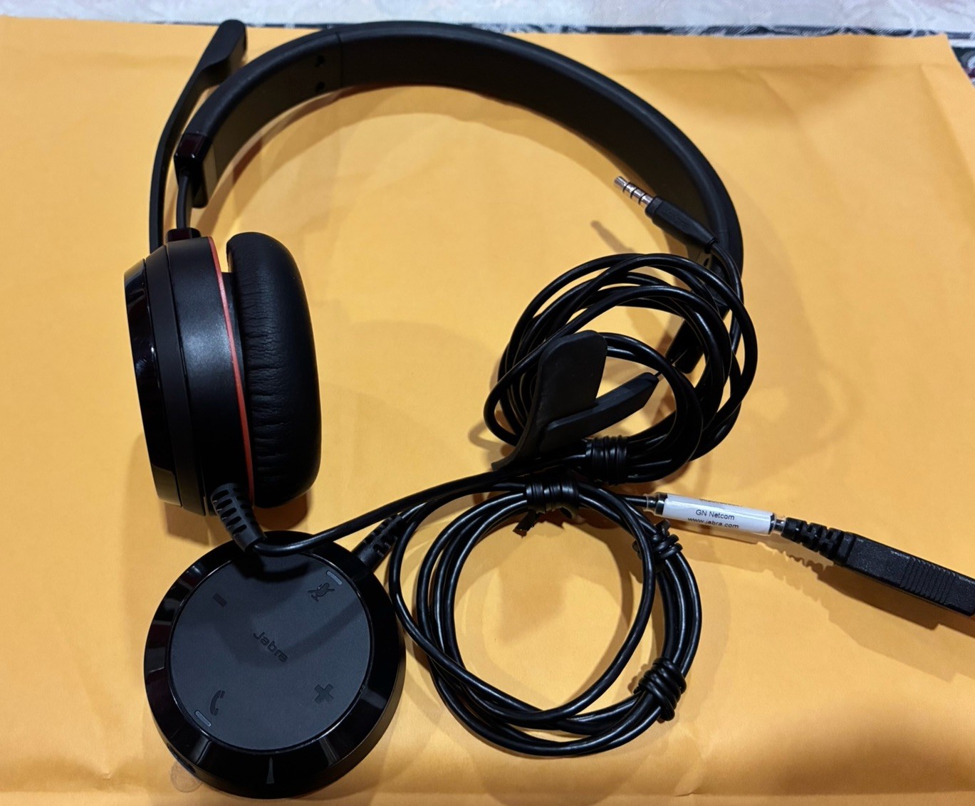 Jabra GN USB Evolve ENC060 Stereo Headset Black