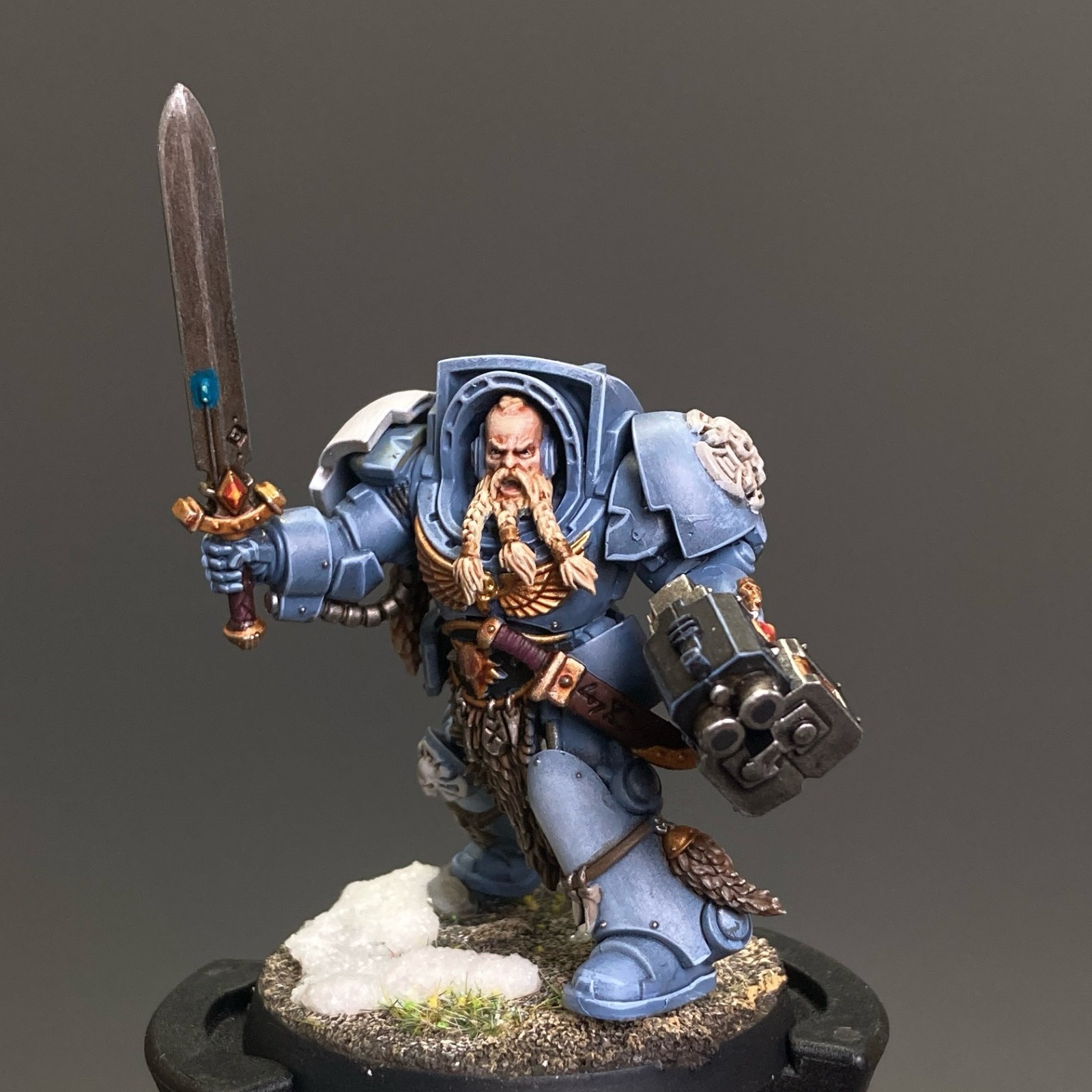 Presale Pro Painted Wolf Guard Terminators Warhammer 40k Space Wolves Commission