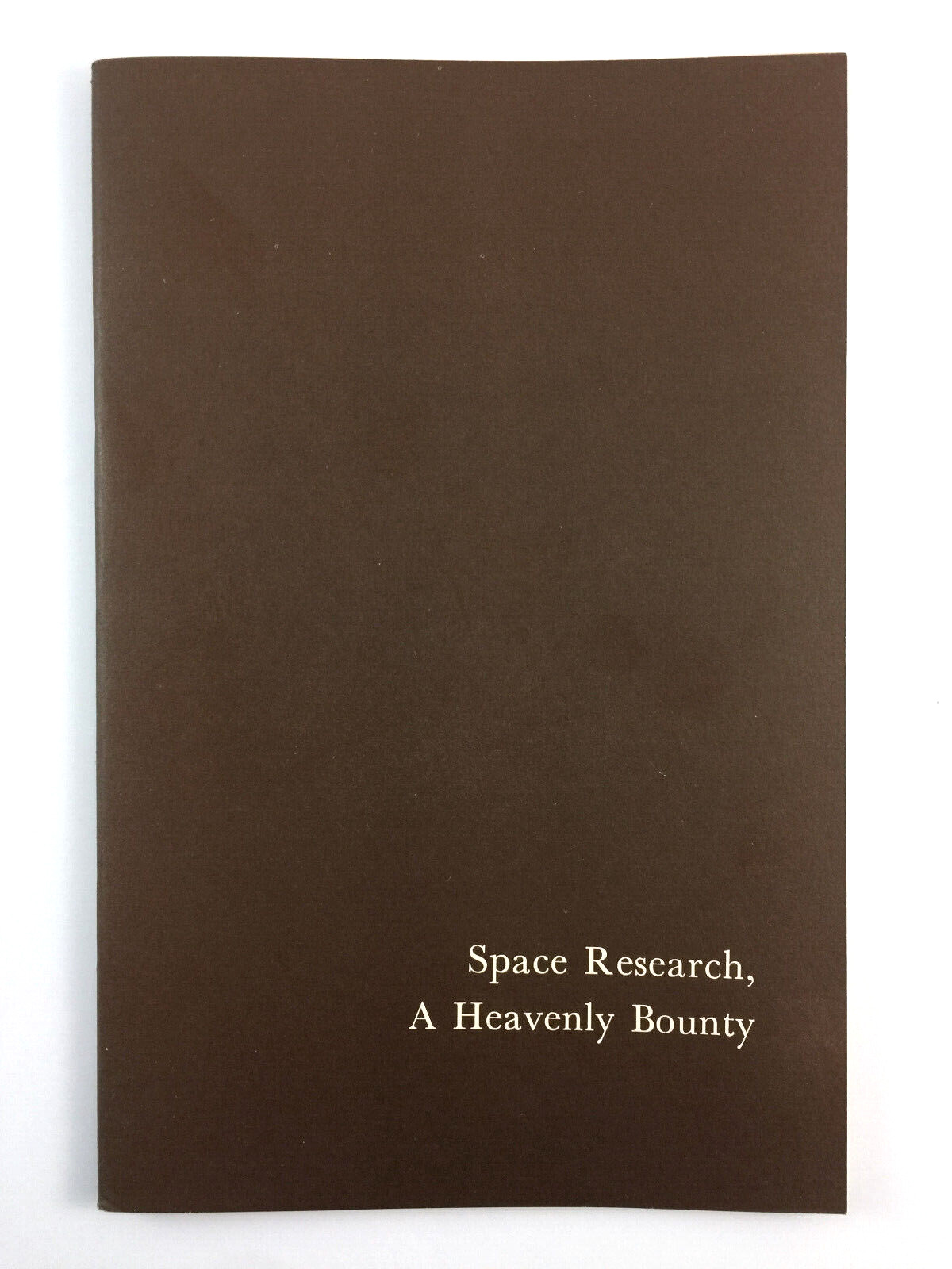 Space Research A Heavenly Bounty Republic Aviation Corp Brochure Booklet 1963