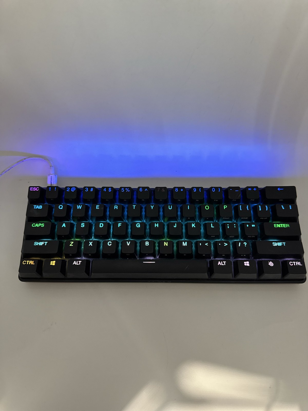 SteelSeries Apex Pro Mini 60% RGB Wired OmniPoint Mechanical Gaming Keyboard