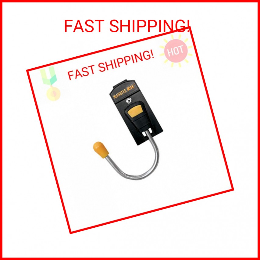 McGuire-Nicholas 93333 Single Monster Hook, Yellow, Black