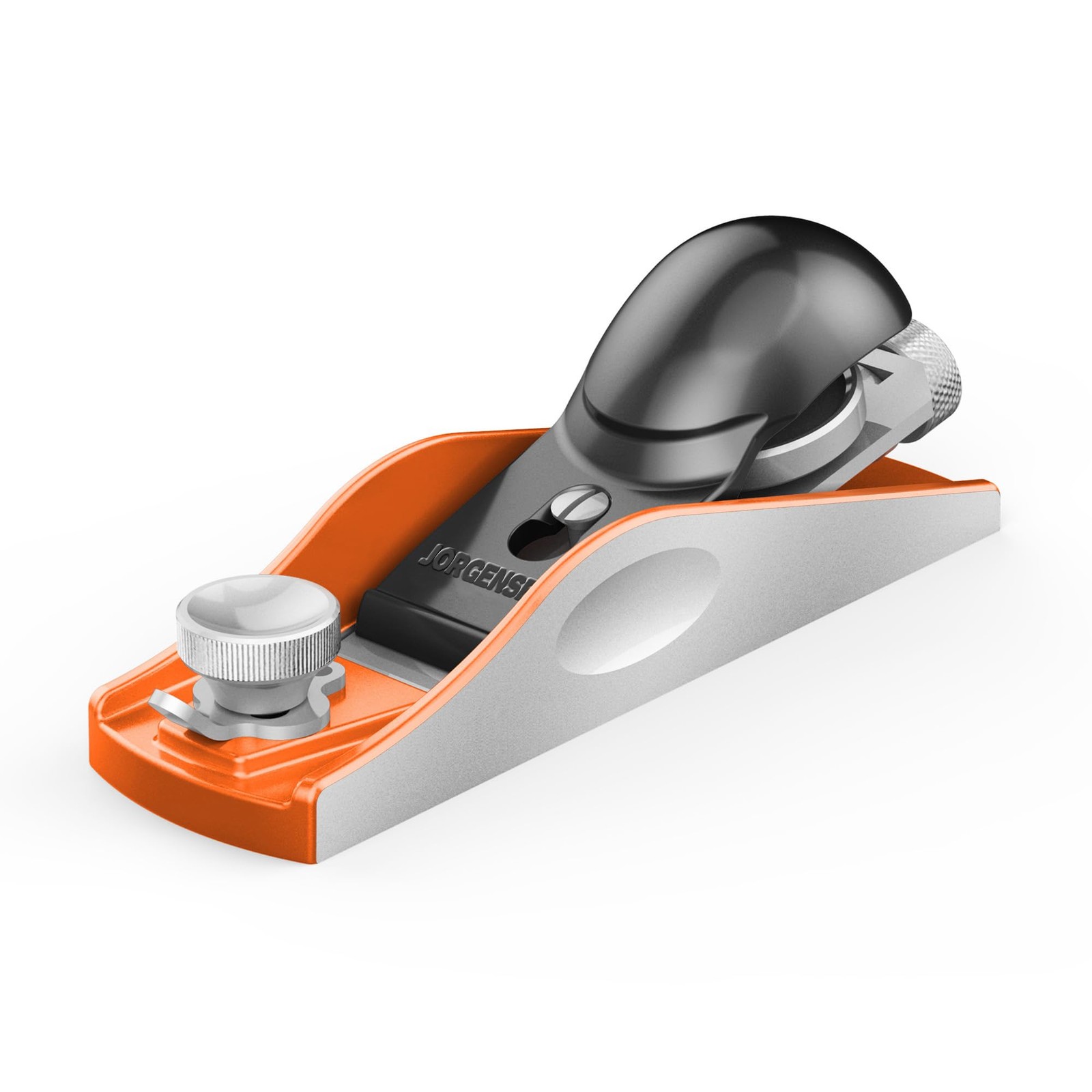 JORGENSEN NO.60-1/2 6-1/4" Wood Planer, Hand Planer for Woodworking, Orange