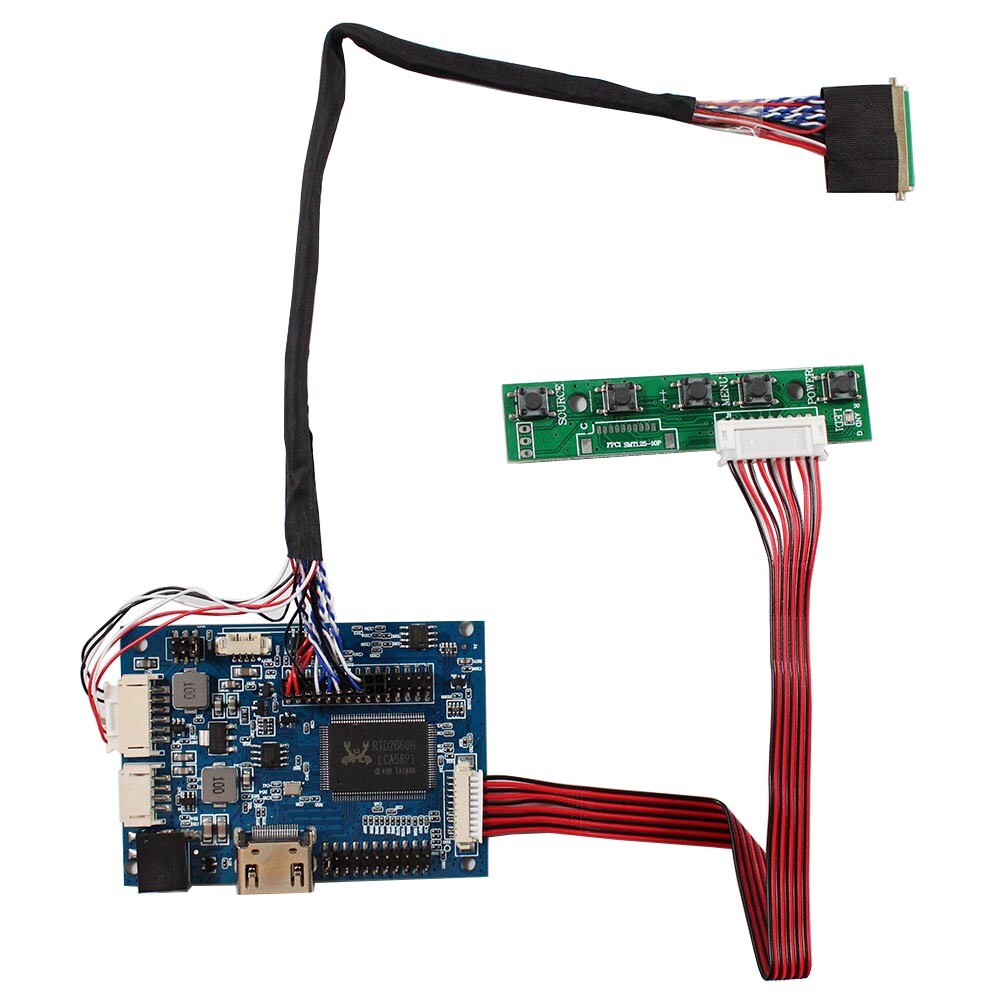 HD VGA AV Audio LCD Controller Board For N116B6-L04 B116XW01 V0 1366x768 LCD