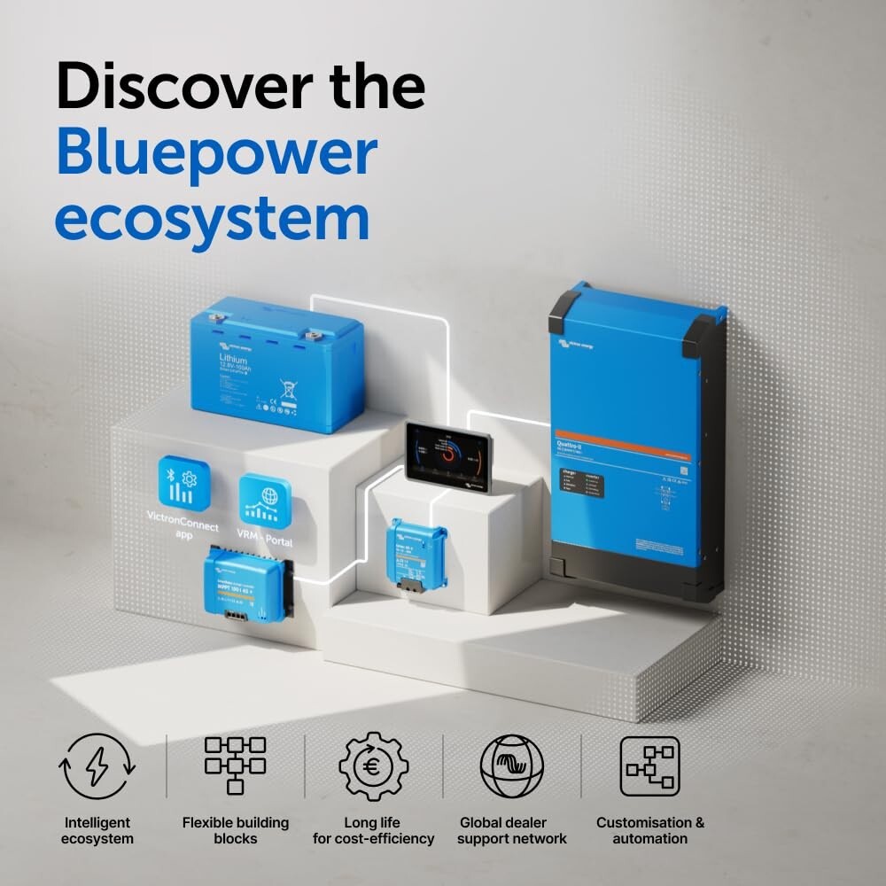 Victron SmartShunt 500A IP65 Bluetooth Battery Monitor 6.5-70V VE.Direct