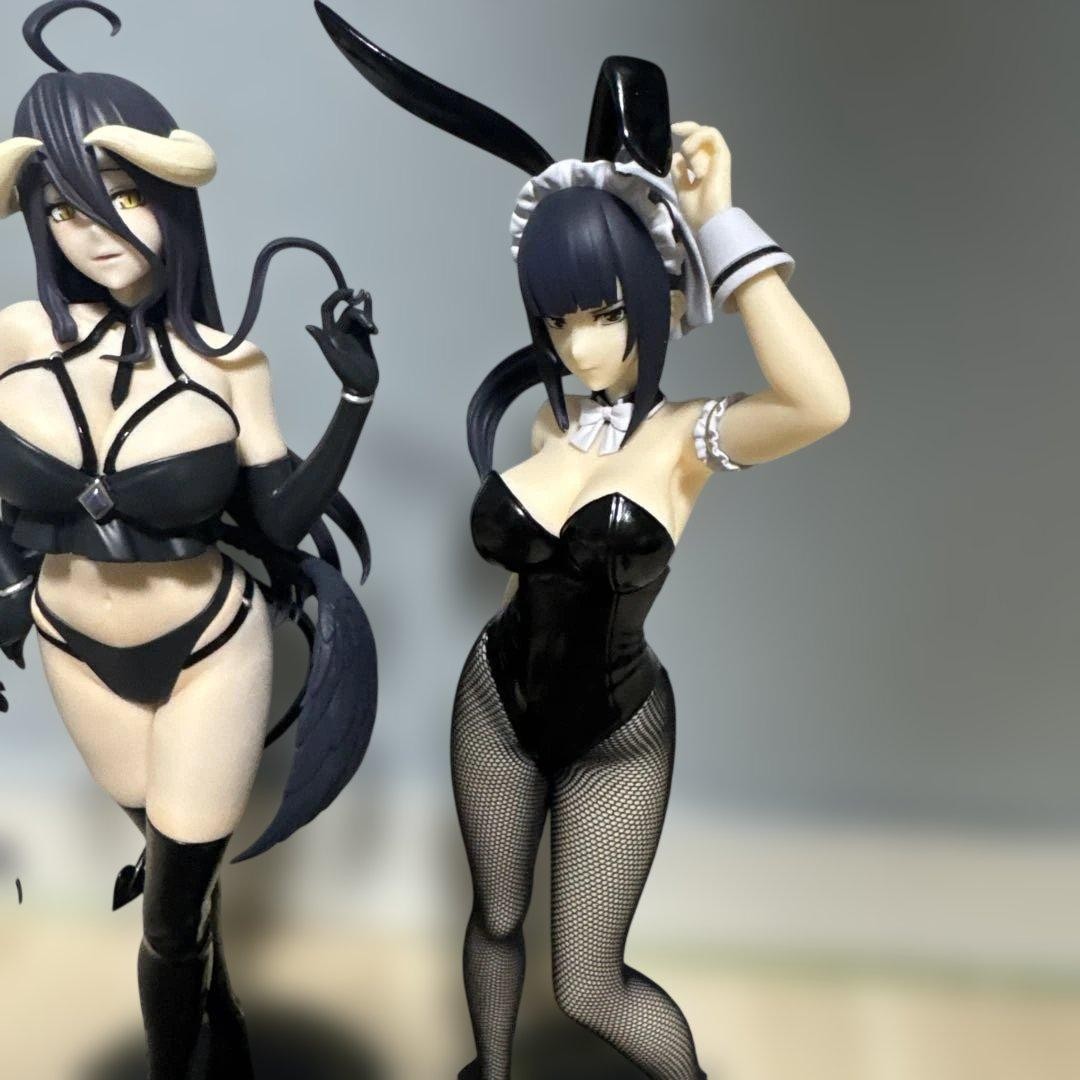 Overlord Bunny Figure Set Collectible Anime Figures Fully Functional Japan