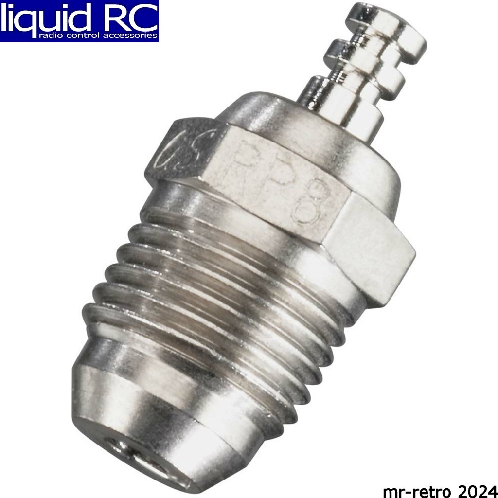 OS Max 71642080 Rp8 Turbo Glow Plug On-Road Cold