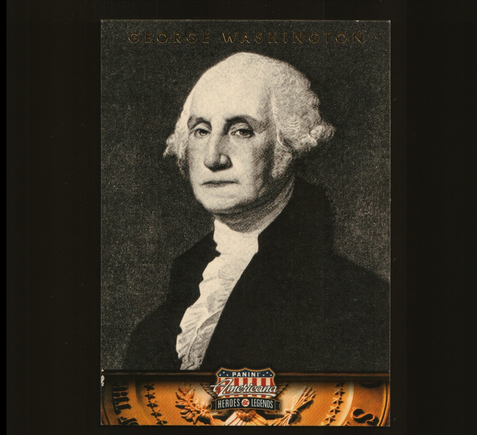 2012 Panini Americana Heroes & Legends #1 George Washington