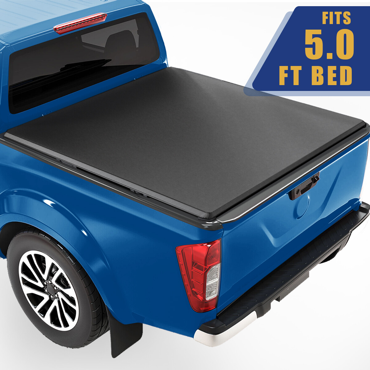 5FT Soft Roll-Up for 2005-2025 Nissan Frontier Tonneau Cover Truck Bed