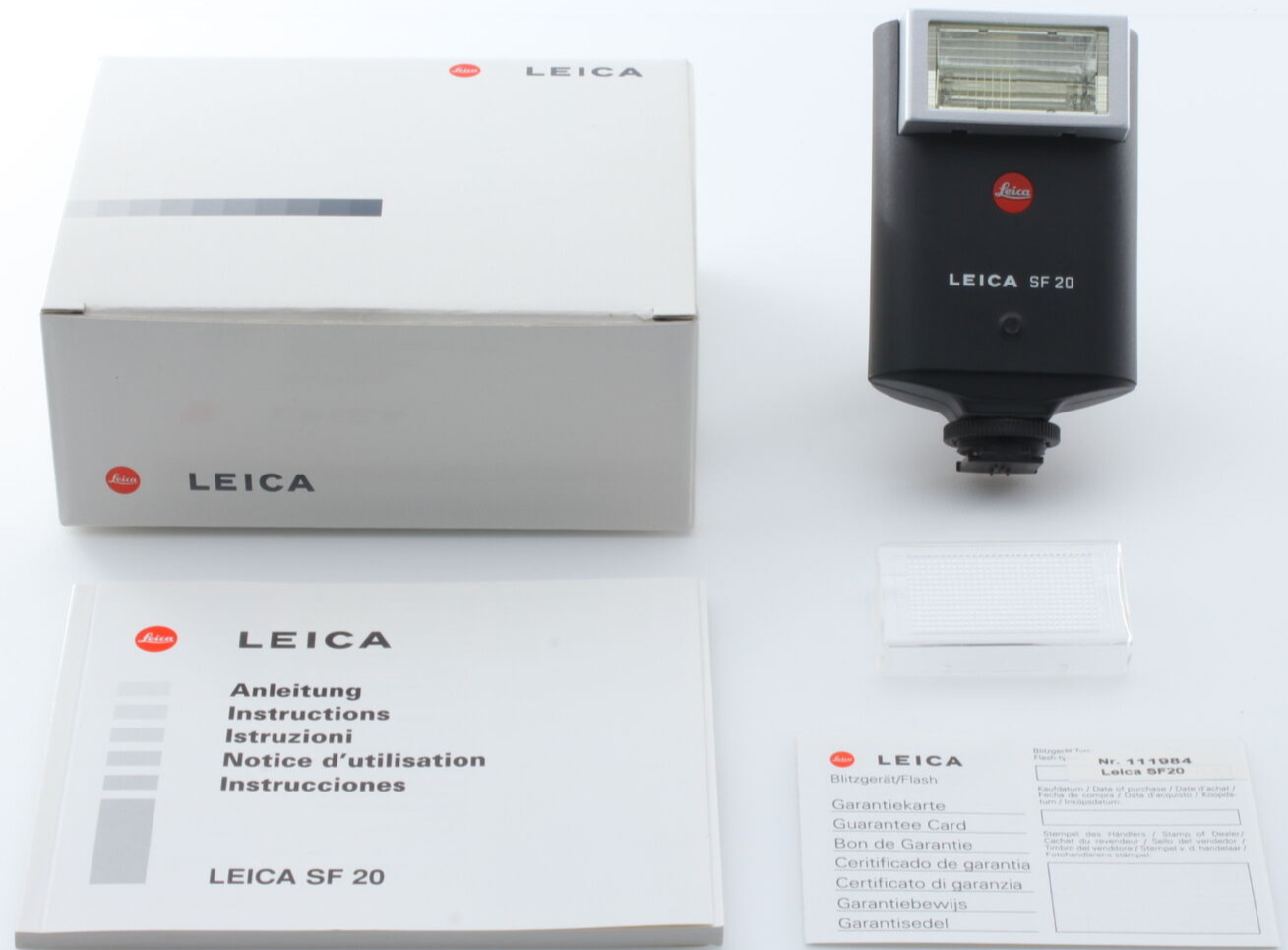 [Almost Mint in Box] Leica SF20 Shoe Mount Flash 14414 M6 TTL M7 R8 from Japan