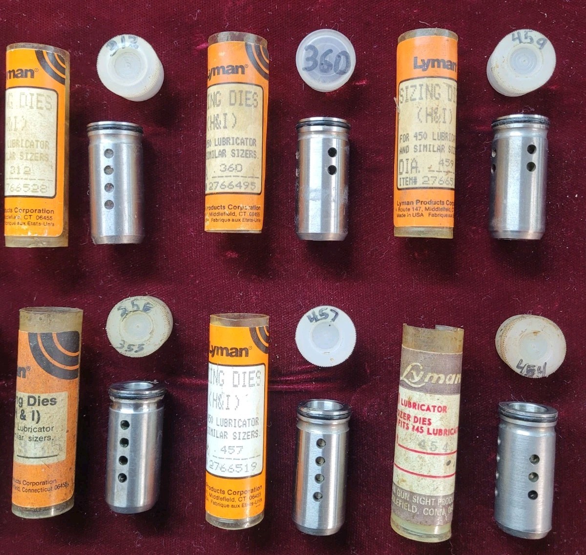 Lyman & RCBS Lube Sizer / Sizing Dies. New & Used Available. Many Sizes!