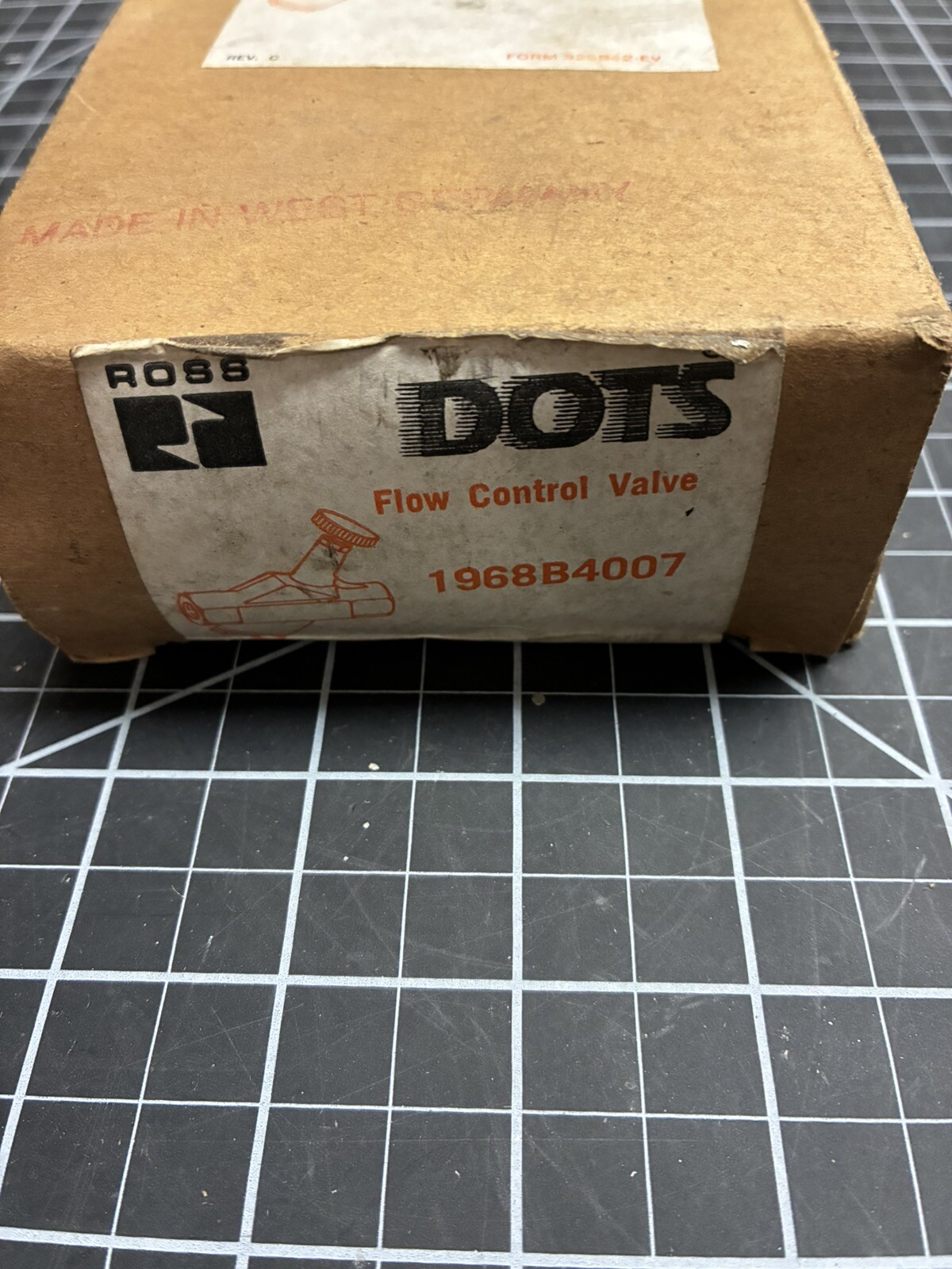 ROSS CONTROLS,1968B4007,FLOW CONTROL VALVE 1/2 INCH