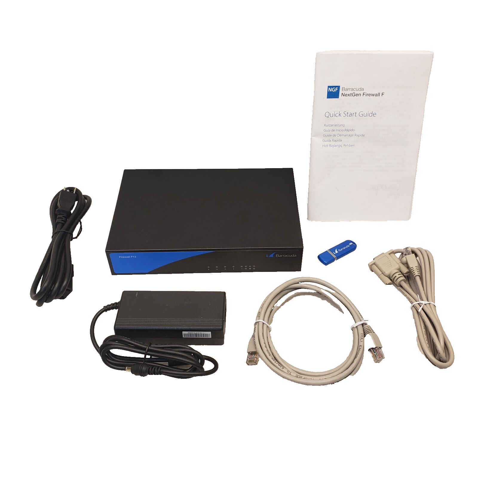 Barracuda CloudGen Firewall F12 VPN - 1.2Gbps 5-Port Gigabit WAN/LAN - BNGF12A1