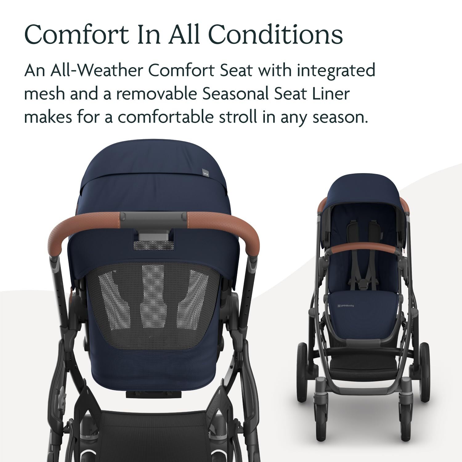 UPPAbaby Vista V3 Stroller Noa (Navy Blue) Stroller System -
