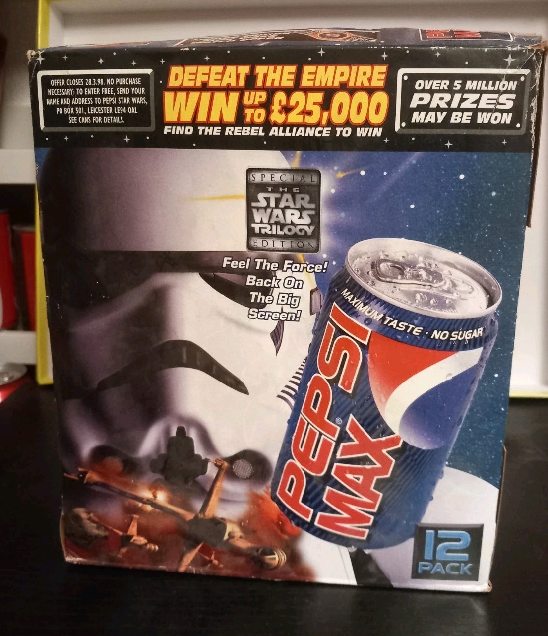 Soda Can. Cartoon Soda Can. Empty. Star Wars . Multipack With 12 Empty Cans UK
