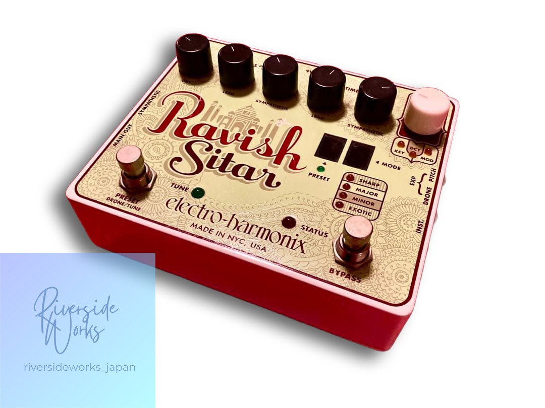 electro-harmonix Ravish Sitar Effects Pedal