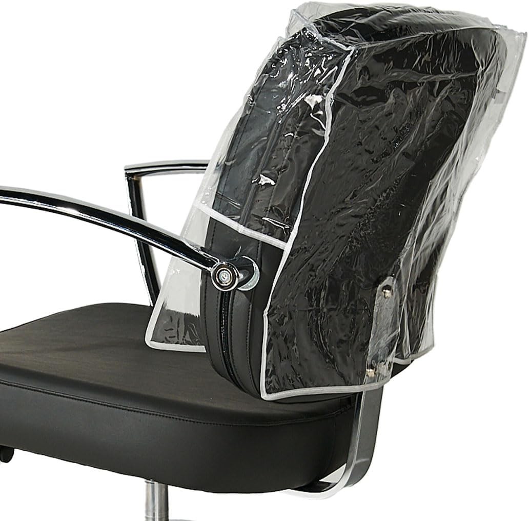 Betty Dain Salon Chair Cover, Protects Spa/Salon 1 Pack, Clear
