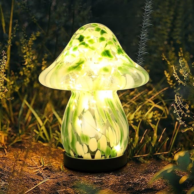 Solar Lights Outdoor Waterproof, Mushroom Garden Décor Powered by Solar, Outdoor