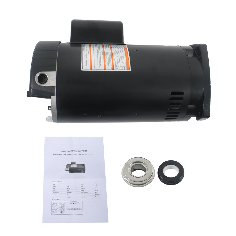 B2843 2 HP Y56Y Frame Single Speed Replacement Pool Pump Motor For Century