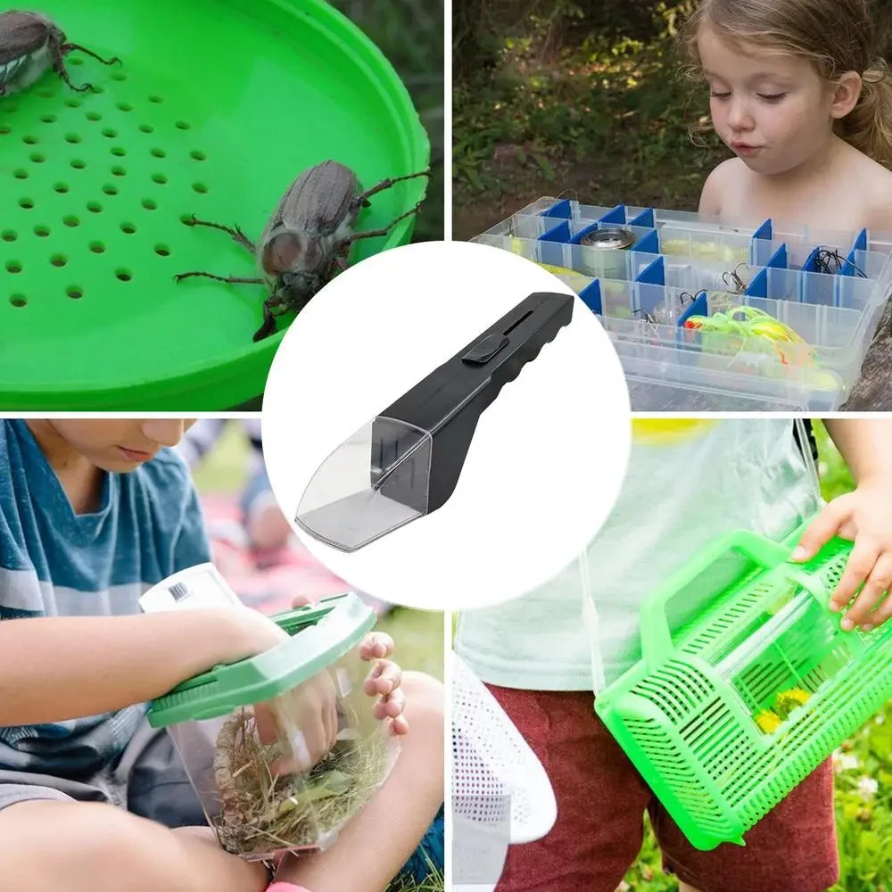 Handheld Insect Catcher – Spider & Bee Clamp Tool, Safe Bug Catching Artifact