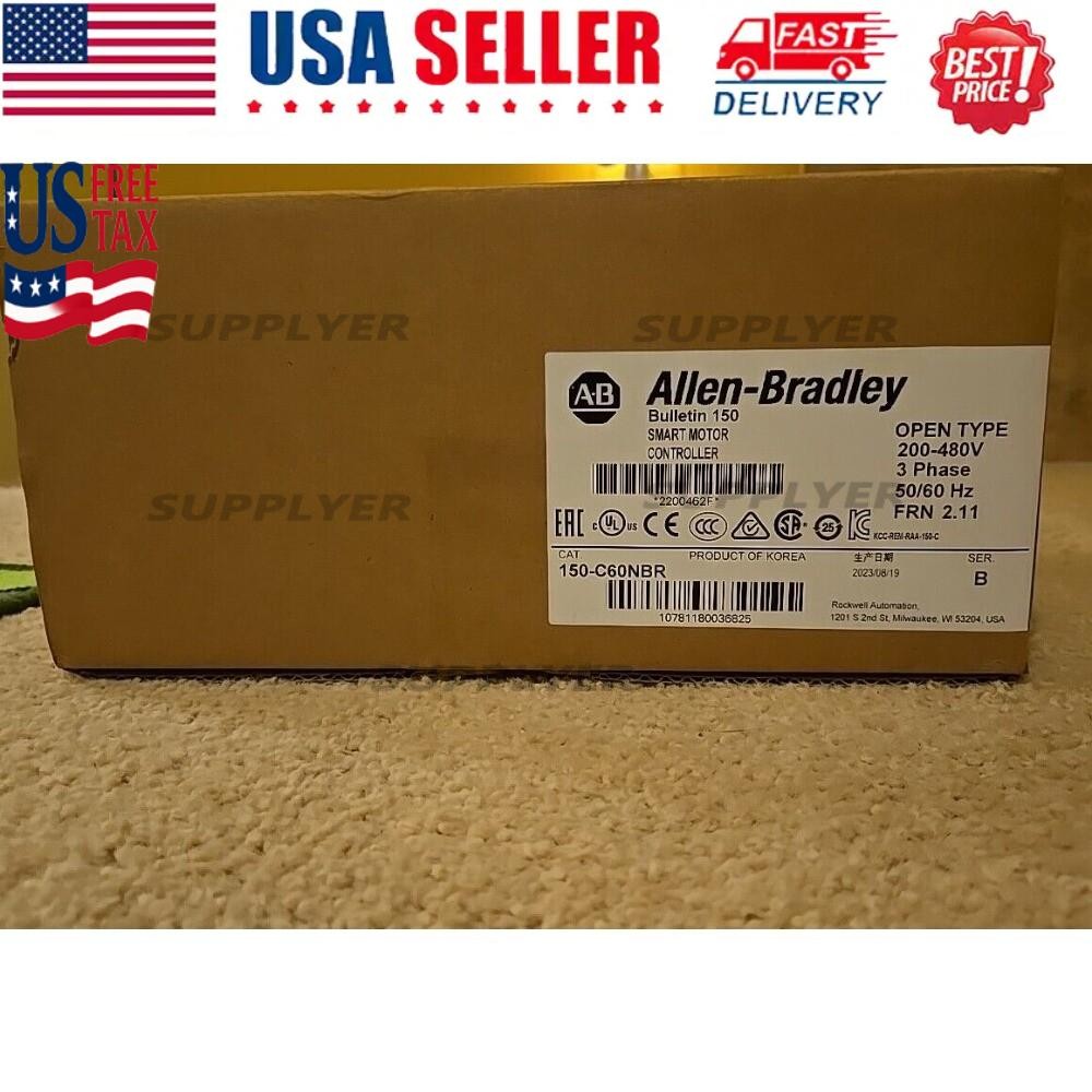 Allen Bradley 150-C60NBR 150 SMC Smart Motor Controller AB US Free Tax