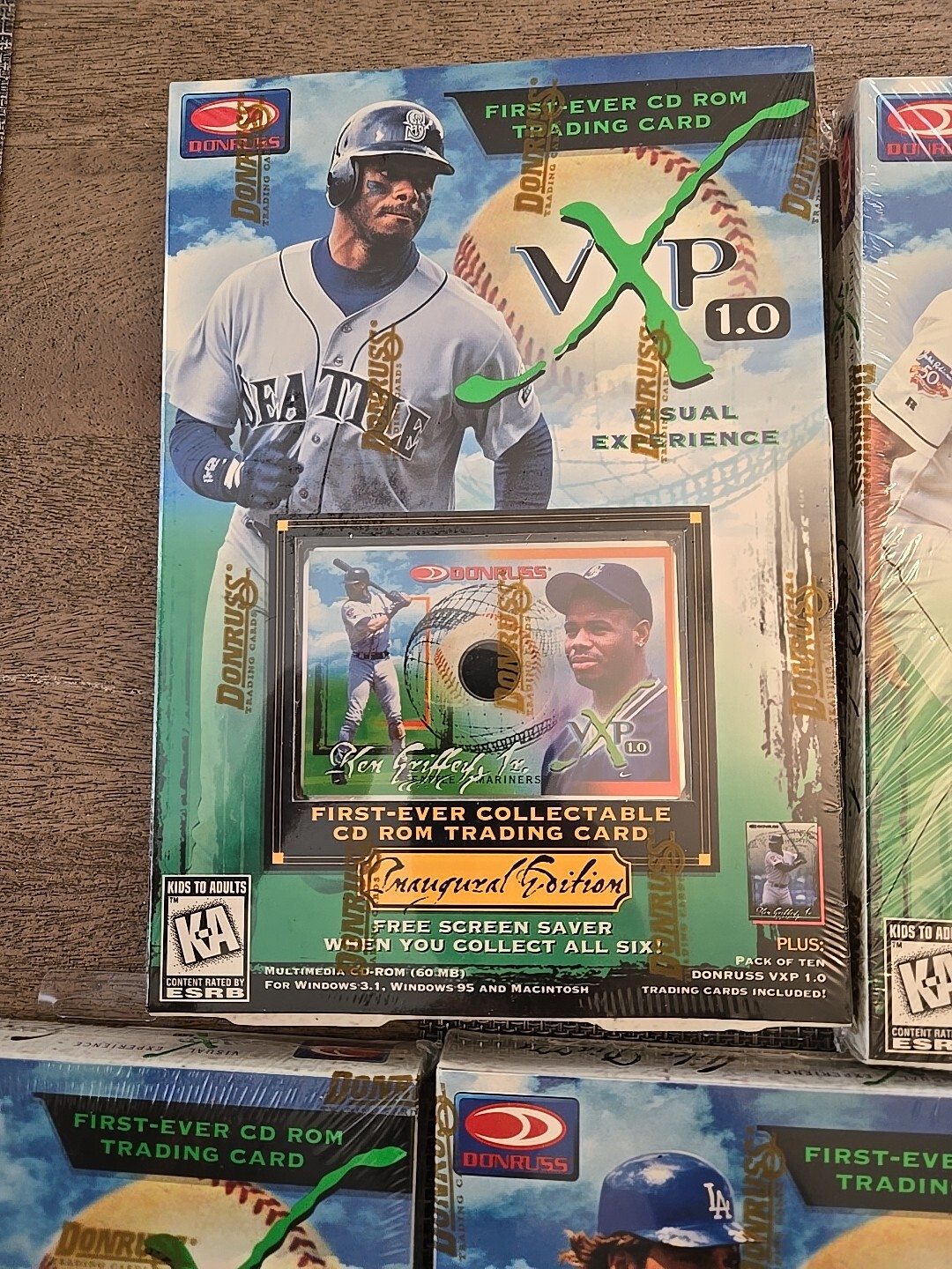 Donruss: VxP 1.0 CD Lot Of 5 Ken Griffey Jr. Ripken 1997 SEALED