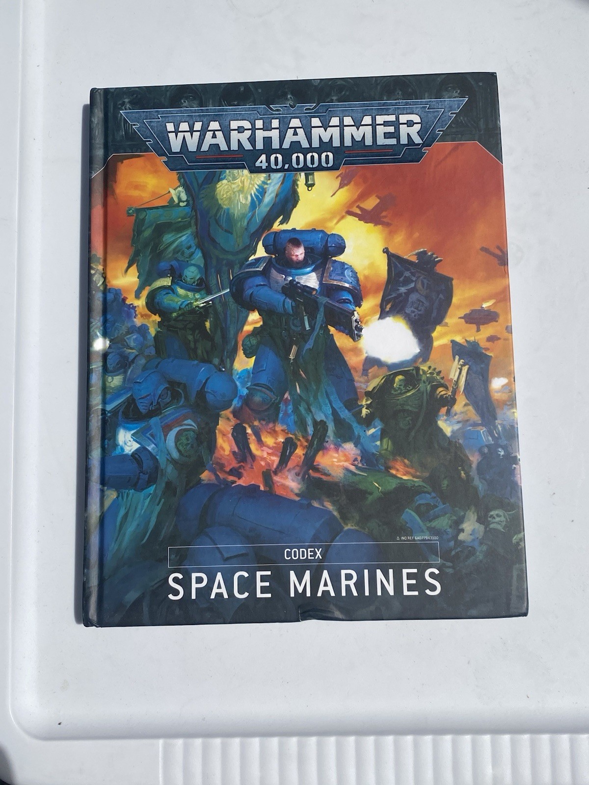 Warhammer 40k Codex: Space Marines 9th Edition Hardcover - OOP