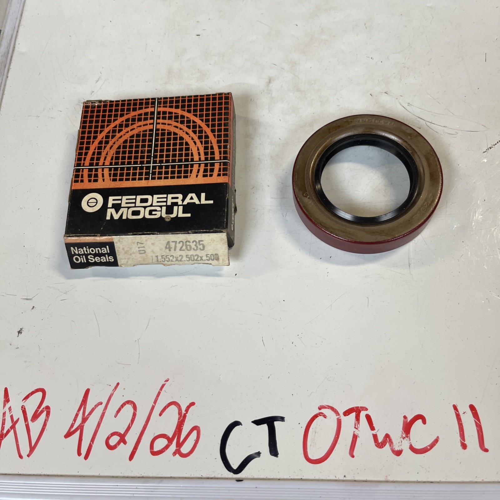 Federal Mogul 472635 Transfer Case Front Output Shaft Seal - Chevrolet/GMC/Jeep