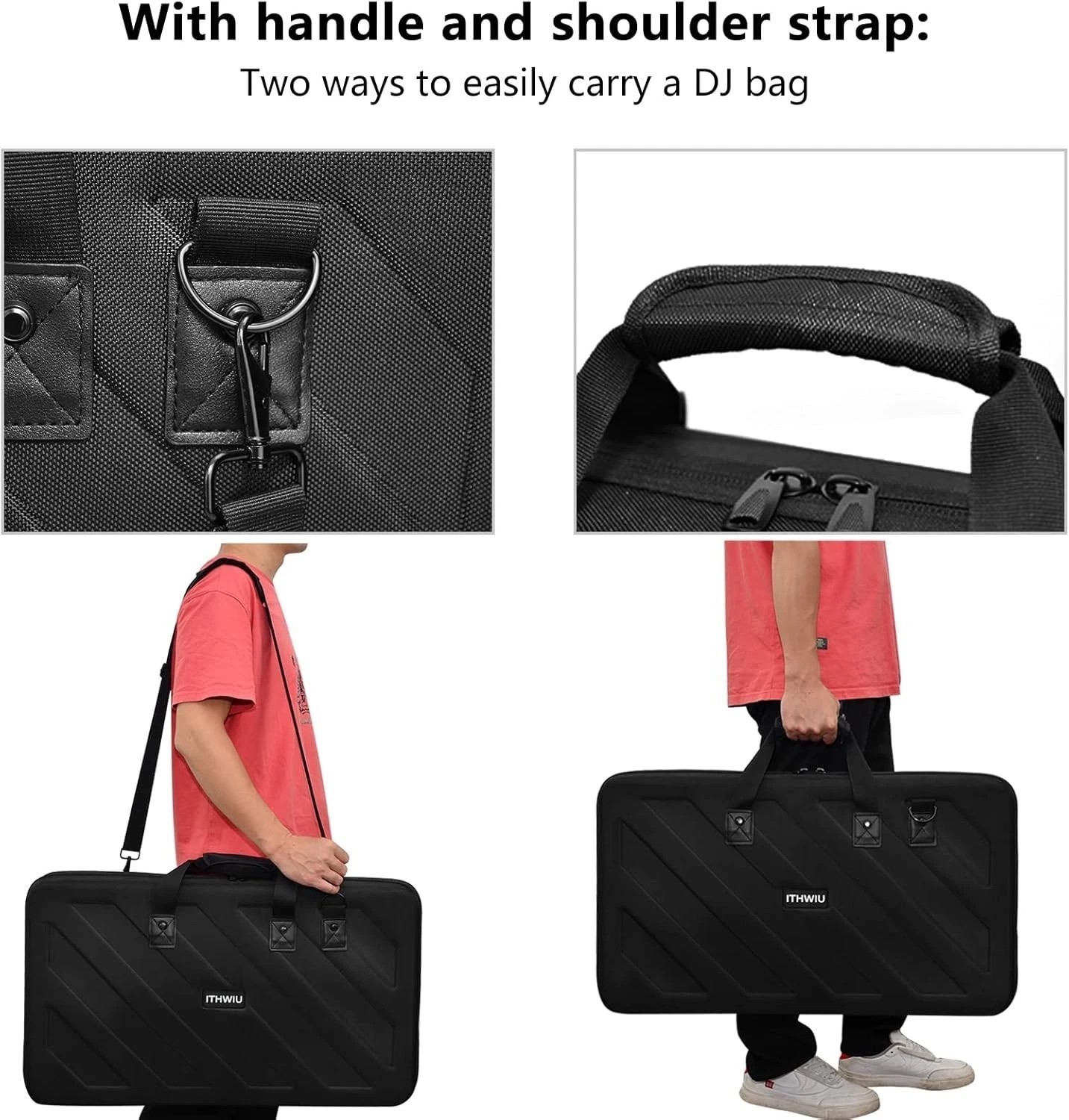 Lightweight Hard Case for Pioneer/Denon DJ Controllers