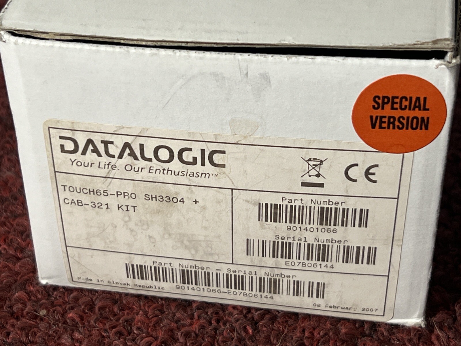DATALOGIC Touch 65-Pro Laboratory Handheld Scanner