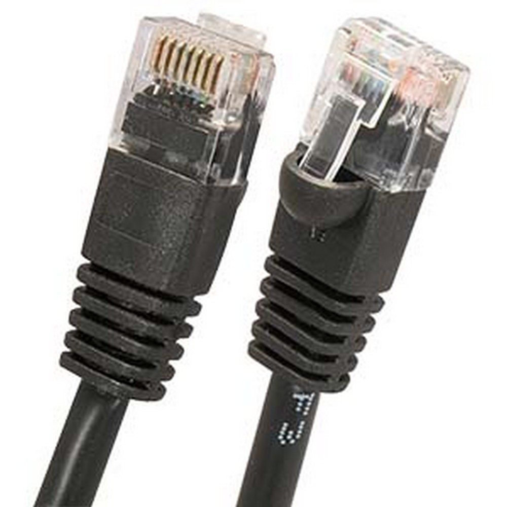 3FT CAT5 Cable Ethernet Lan Network CAT5e RJ45 Patch Cord Internet Black US