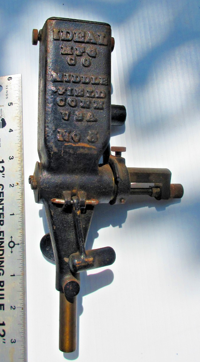 VINTAGE IDEAL MFG C0 POWDER MEASURE NO 5 MIDDLEFIELD CONN 1892