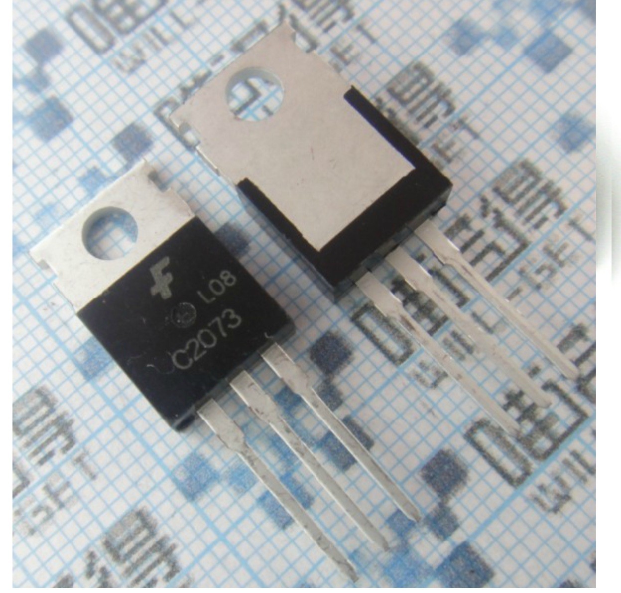 5pcs 2SC2073 C2073 NPN TRANSISTOR TO-220 FSC