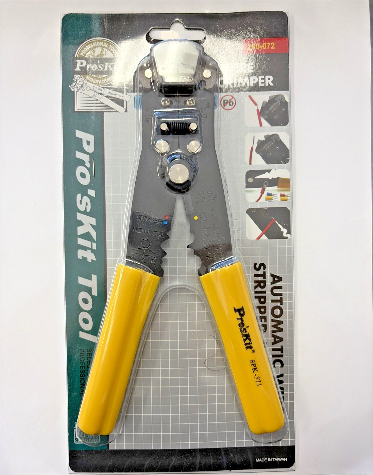 Pro'sKit 200-072 Automatic Wire Stripper.AWG 24-10