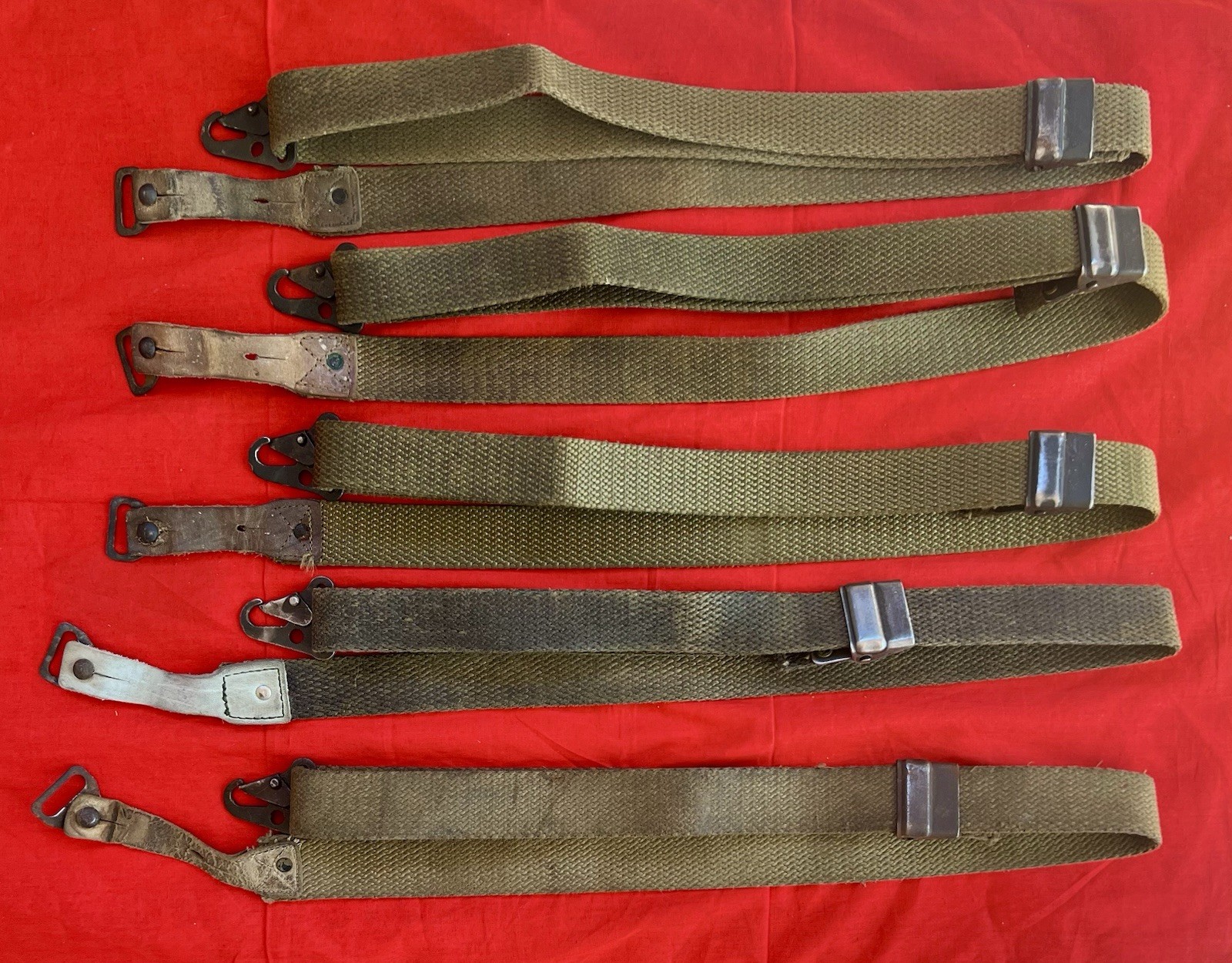 Spanish Military Surplus CETME C Mauser FR7 Fr8 Sling w/ Buckle Stud Plate (1)
