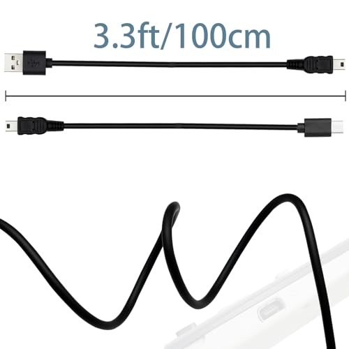 2-Pack USB Charging & Data Cable Compatible with Texas Instruments TI-84 Plus