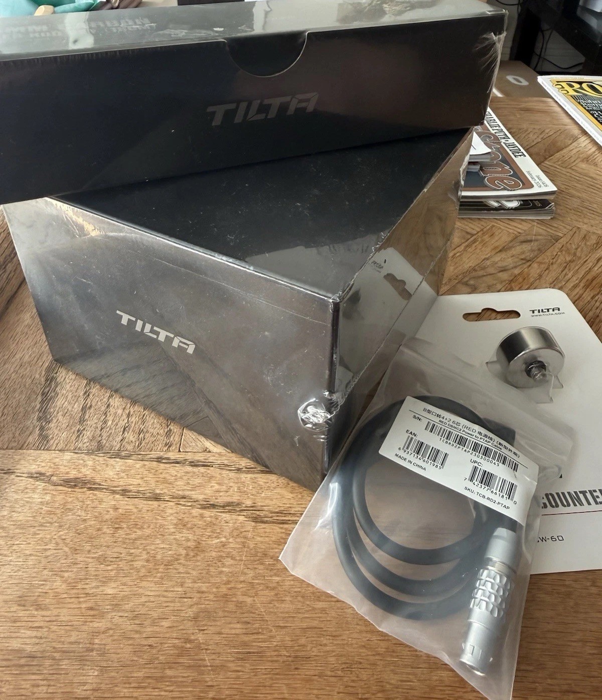NEW Tilta Hydra Alien Shock Head Soft Spring + RED PTAP + 15mm Rods