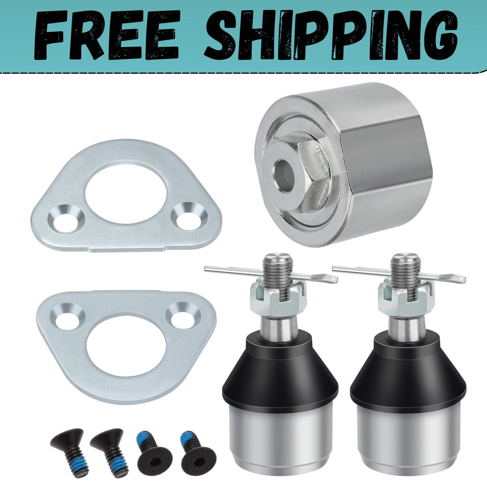 Ball Joint & Bracket Kit 2-Set for Polaris Polaris Sportsman Magnum Ranger Sc...