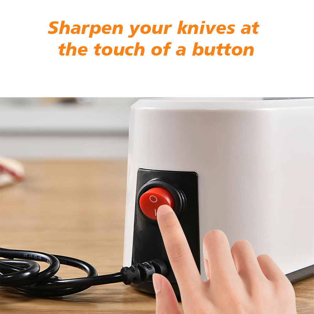 Professional Electric Knife Sharpener Kitchen Sharpening Stone Grinder knives US