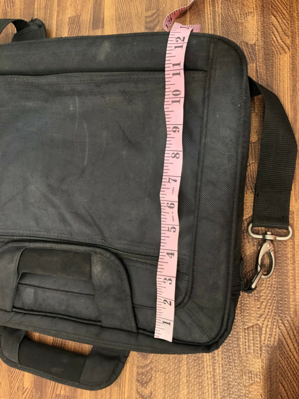 Dell Laptop Computer Briefcase Messenger Bag Shoulder Strap Black