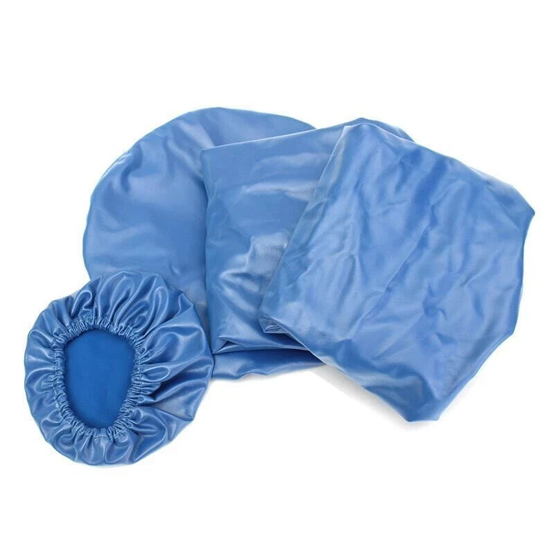 4Pcs/Set Washable Dental PU Leather Unit Chair Cover Seat Sleeves Protector Case