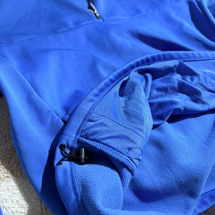 Adidas Climawarm Performance Quarter Zip Pullover Men’s XL Blue Athletic Golf